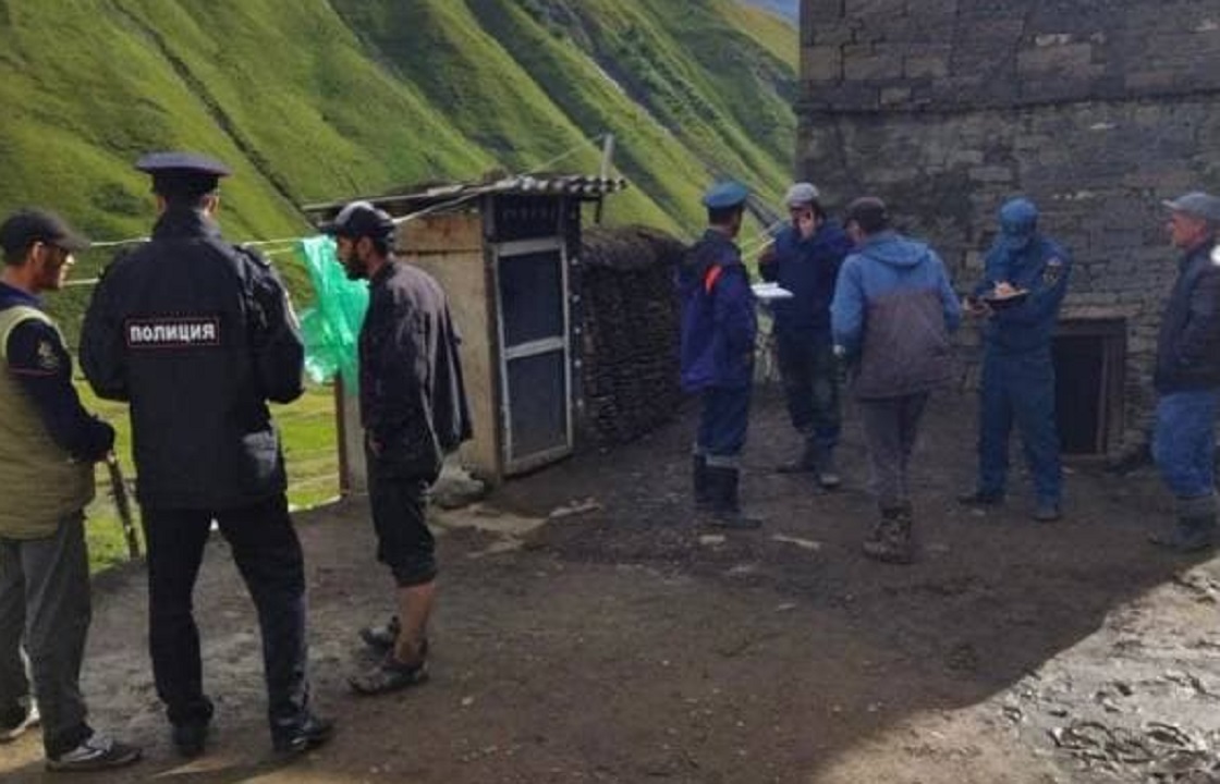 Крупный селевой поток сошел на село в Дагестане