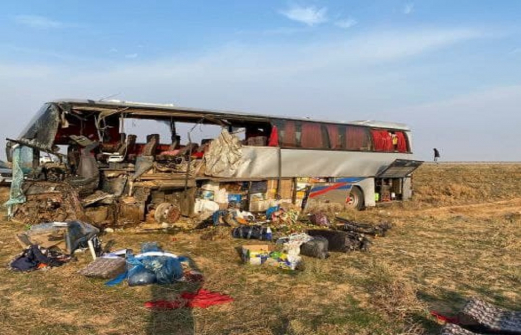 Шесть пассажиров из Дагестана погибли в ДТП с грузовиком в Калмыкии. Подробности