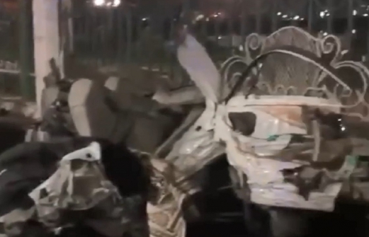 Машину разорвало на части: в Махачкале кровавое ДТП. Видео