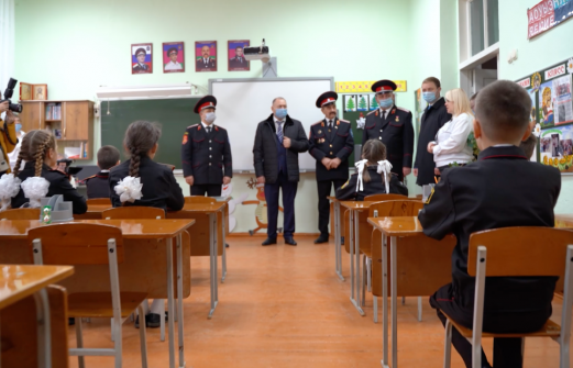 Школа и детский сад в Анапе получили статус казачьей образовательной организации