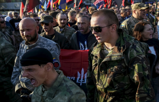 Появилось видео задержания боевиков «Правого сектора» в Крыму