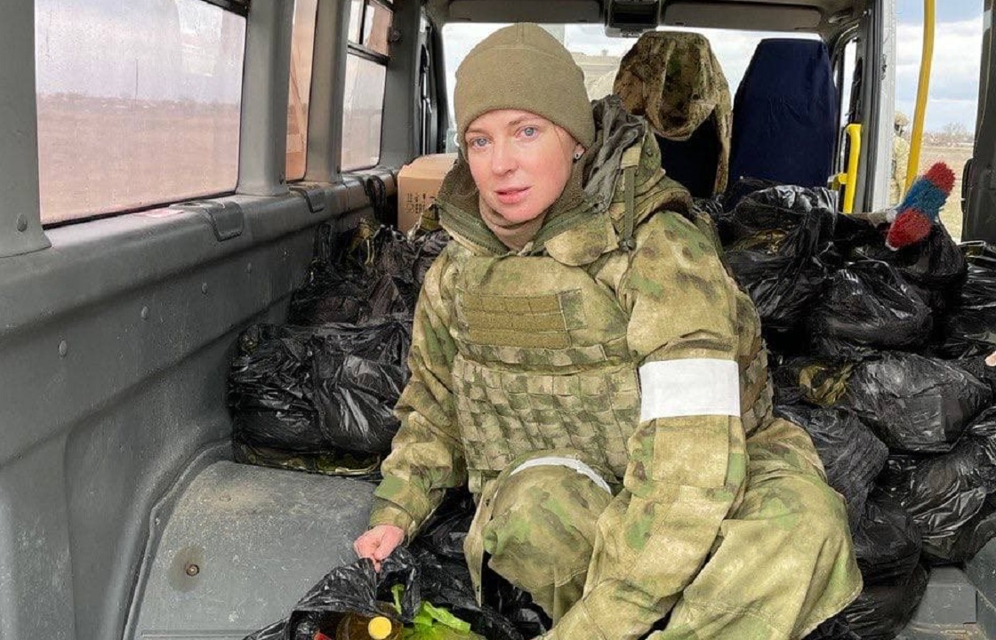 Поклонская доставила гуманитарную помощь в Херсонскую область Украины
