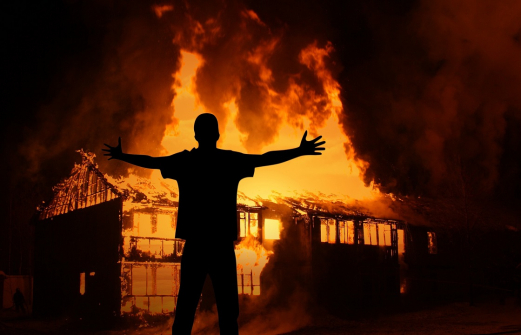 Житель Анапы в отместку сжег полицейский участок