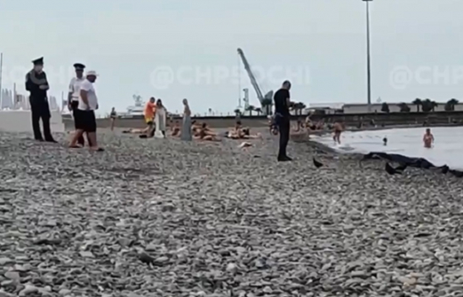 Мужик уже целый час плавает: на пляже в Сочи нашли труп