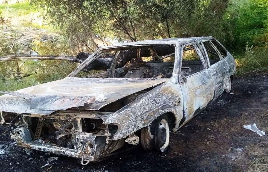 Машину с обгоревшим трупом нашли в Чечне