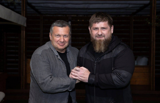 Телеведущий Соловьев встретился с Рамзаном Кадыровым