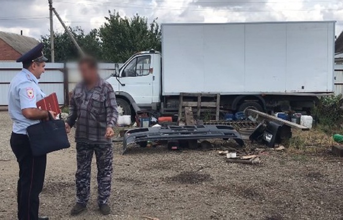 Работник СТО на Кубани сдал привезенный на ремонт грузовик в металлолом