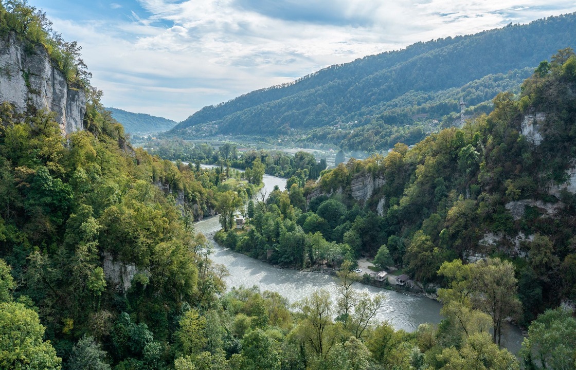 Самые красивые виды Красной Поляны показали с высоты базовых станций. Фото