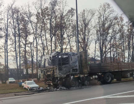 В Краснодаре взорвался газовый баллон в грузовике