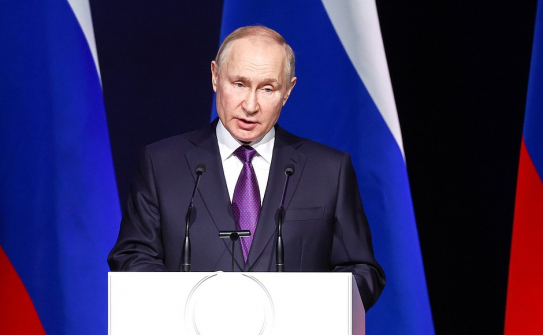 Владимир Путин выступил на X Всероссийском съезде судей