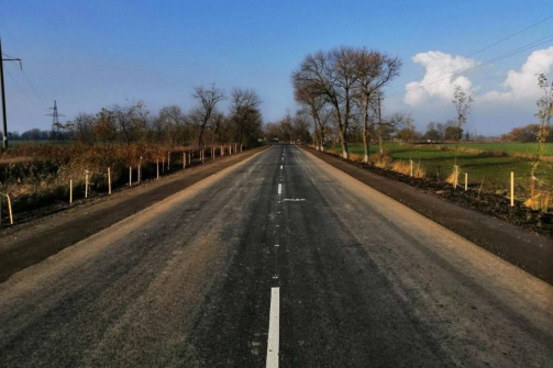 В Славянском районе отремонтировали дорогу в рамках Народной программы «Единой России»