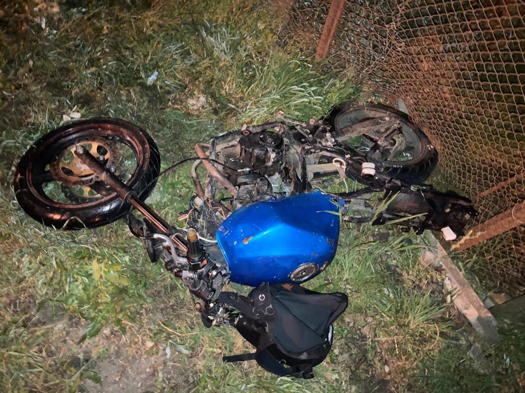 В Краснодарском крае разбился мотоциклист
