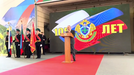Рашид Темрезов принял участие в торжественном мероприятии, приуроченном 105-й годовщине образования Пограничных войск России