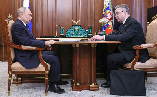 Губернатор Ставропольского края встретился с Президентом РФ
