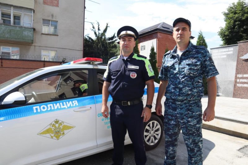 Житель Владикавказа выразил благодарность полицейским за спасение его жизни