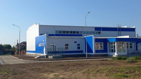 В Темрюкском районе успешно завершено строительство нового спортивного зала