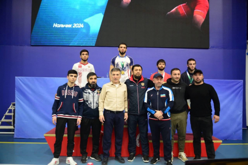 Рустам Долаев из КЧР стал бронзовым призером чемпионата СКФО по вольной борьбе