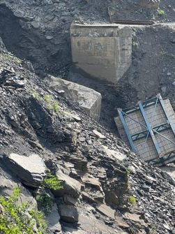 Сель в горах Дагестана разрушил мост на пути в село Дагбаш