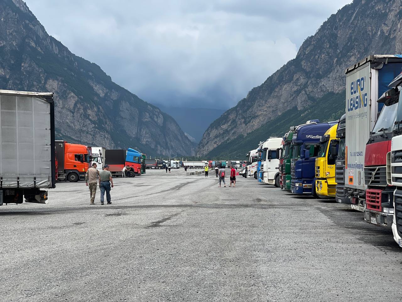 Пункт пропуска «Верхний Ларс» в Северной Осетии может стать частью международного транспортного коридора «Север - Юг»
