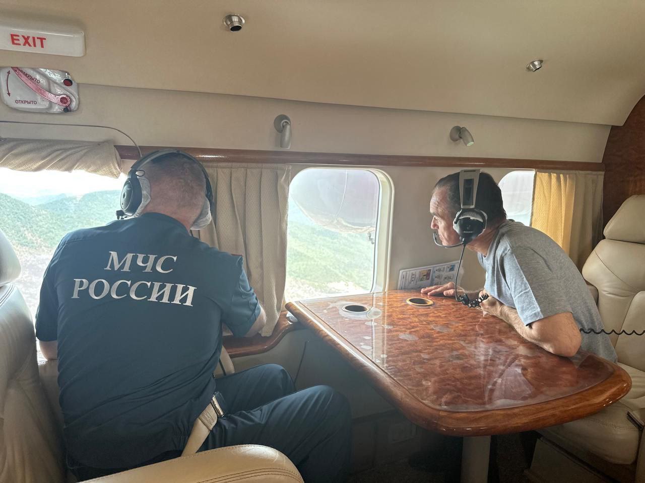 Вениамин Кондратьев держит на контроле ситуацию с лесными пожарами на Кубани