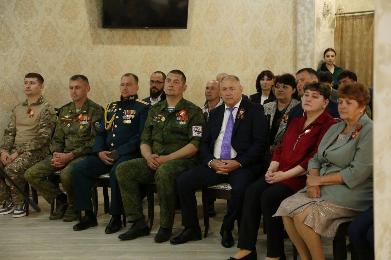 В Абинском районе прошла встреча с защитниками Отечества