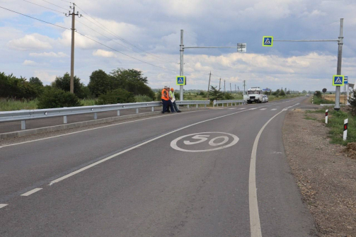 В Абинском районе завершается ремонт ключевой автодороги по нацпроекту