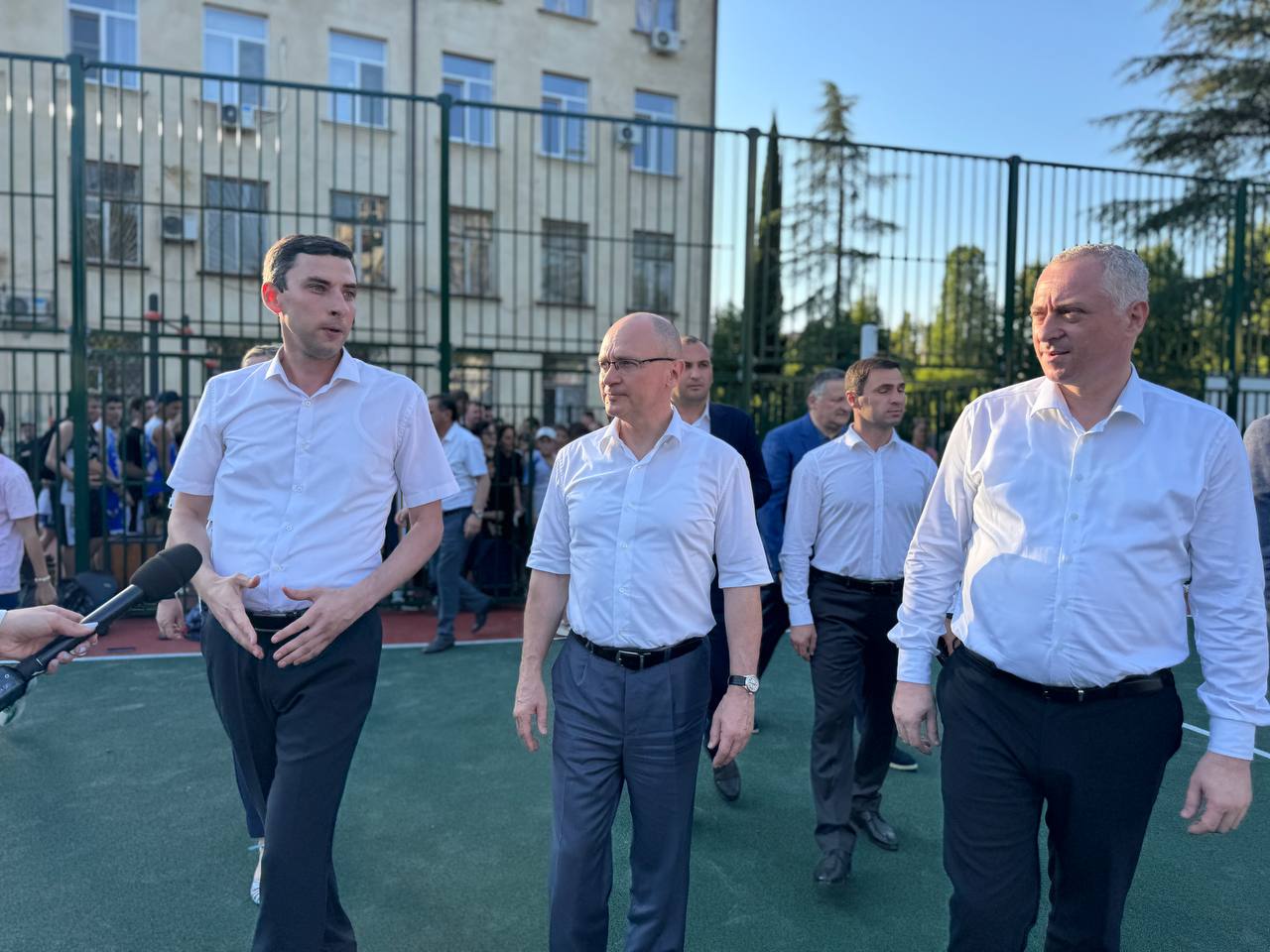 В Сухуме открылась новая спортивная площадка при поддержке Краснодарского края