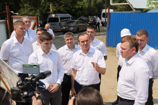 Вениамин Кондратьев поручил завершить строительство спорткомплекса в Краснодаре до 1 июня 2026 года