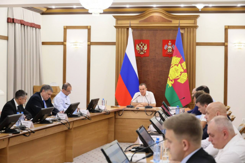 Губернатор Кубани провел совещание по реализации нацпроектов в регионе