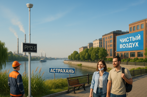 Астрахань на пороге экологического перелома: что сулит городу включение в федеральную программу «Чистый воздух»?