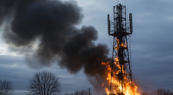 ФСБ задержала молодого человека в Ростовской области по делу о госизмене и поджоге вышки связи