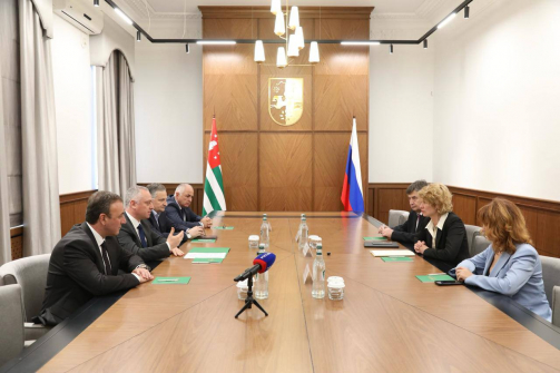 Президент Абхазии Бадра Гунба обсудил развитие аграрного сотрудничества с главой Минсельхоза России