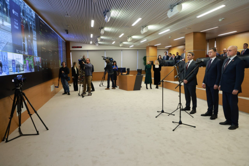 Вице-премьер Александр Новак дал старт работе новых энергообъектов в четырёх регионах России