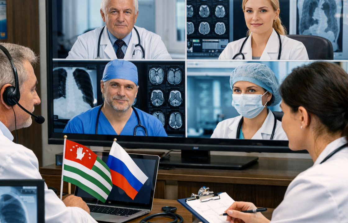 В Абхазии провели 200 телемедицинских консультаций с ведущими центрами России за 11 месяцев