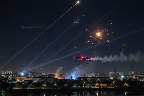 Обломки беспилотников повредили инфраструктуру в двух районах Краснодарского края