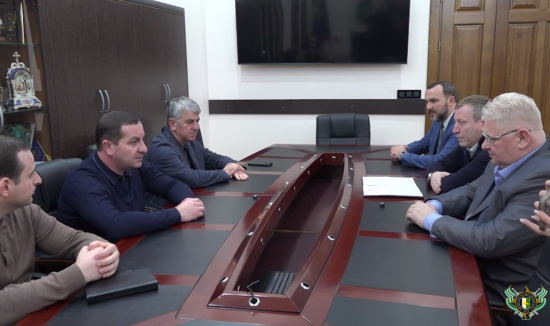 Представитель экспертно-криминалистической службы МВД России провёл встречу с главой МВД Абхазии