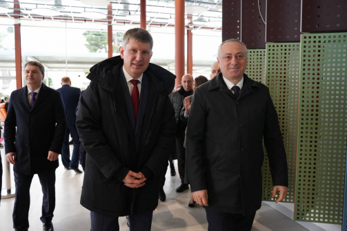 Делегация Минэкономразвития России во главе с Максимом Решетниковым прибыла с рабочим визитом в Абхазию