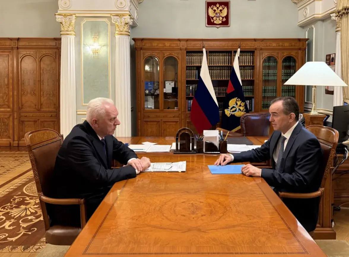 Губернатор Краснодарского края встретился с Генеральным прокурором России