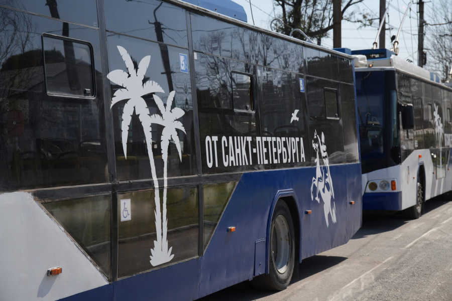 Санкт-Петербург передал Сухуму 10 троллейбусов для обновления городского транспорта