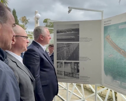 Кубань профинансирует реконструкцию пирса в Сухуме