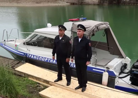 Россия передала Абхазии патрульный катер