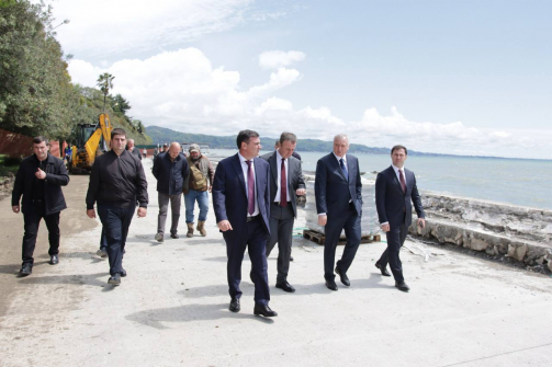 Татарстан увеличивает темп реконструкции набережной Сухума