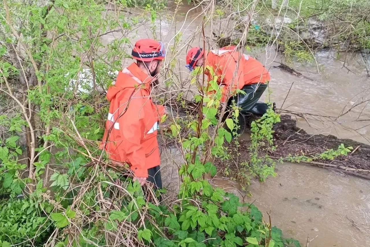 Проливные дожди в Белореченском районе: подтоплены 236 придомовых территорий, угрозы населению нет