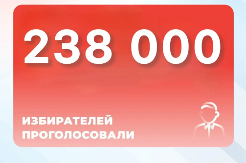 Почти 238 тысяч кубанцев проголосовали за три дня электронного предварительного голосования