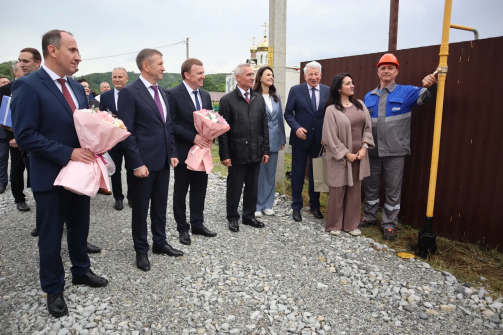 В Краснодарском крае подключили 100-тысячный дом по программе газификации