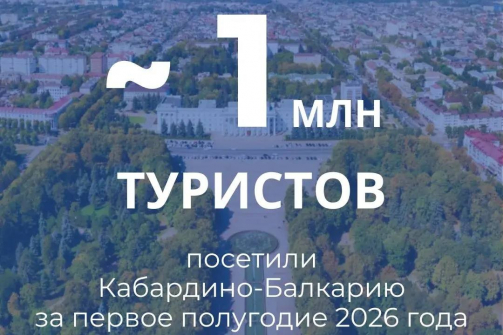 Турпоток в Кабардино-Балкарии вырос до 934 тысяч человек