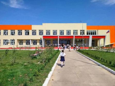 Новая российская школа открылась в Абхазии в День знаний