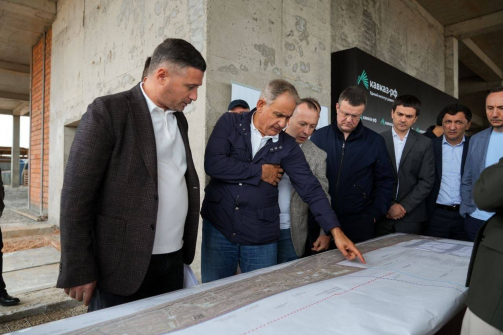 Назаров оценил ход строительства Каспийского прибрежного кластера в Дагестане