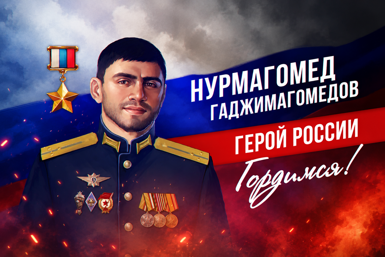 Фёдор Щукин почтил память Героя России Нурмагомеда Гаджимагомедова