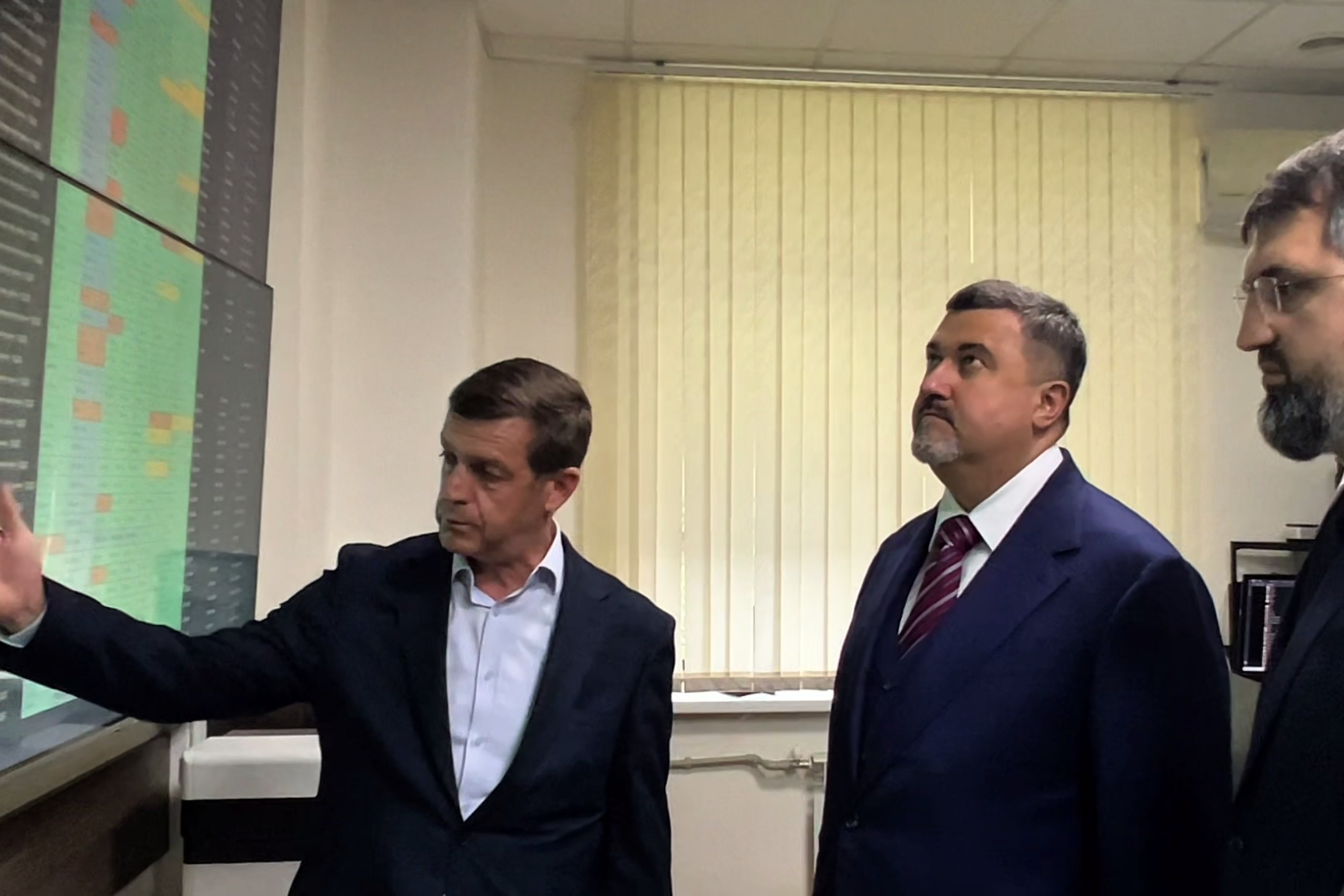 Фёдор Щукин ознакомился с работой Ситуационного центра Дагестана
